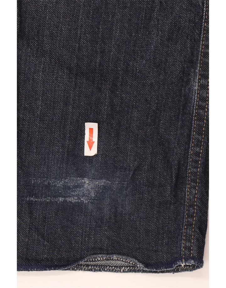 Calça jeans reta feminina Zara EU 40 médio W30 L33 azul