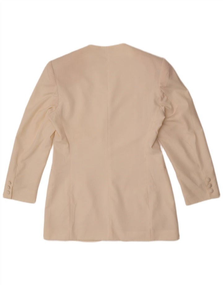 Jaqueta Blazer Feminina Sportstaff IT 46 Grande Poliéster Branco