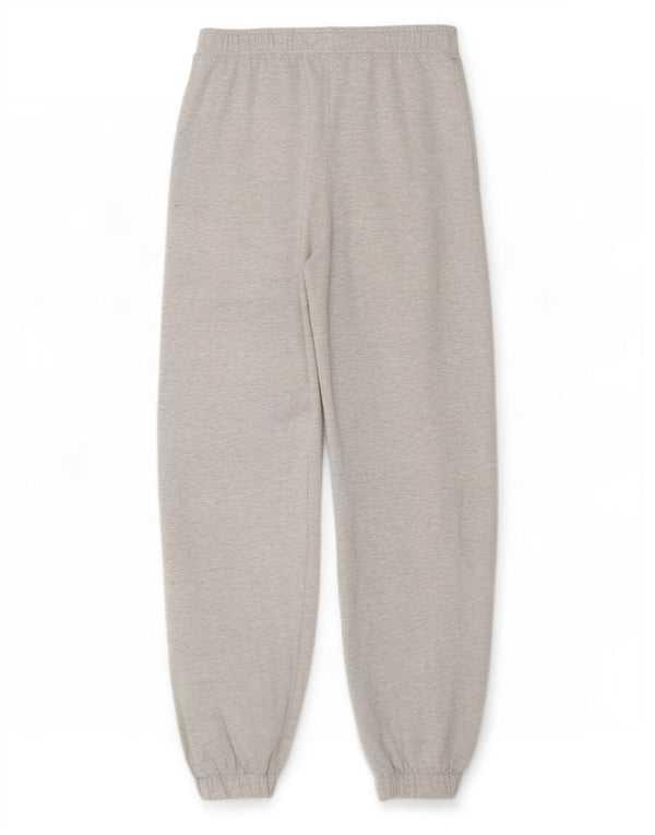 Calça de treino feminina Topshop Joggers UK 8 poliéster manchado cinza pequeno