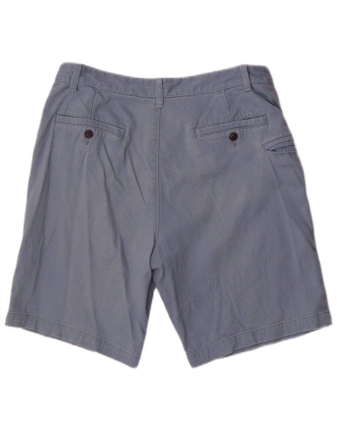 Shorts cargo masculino Dockers W34 grande algodão azul