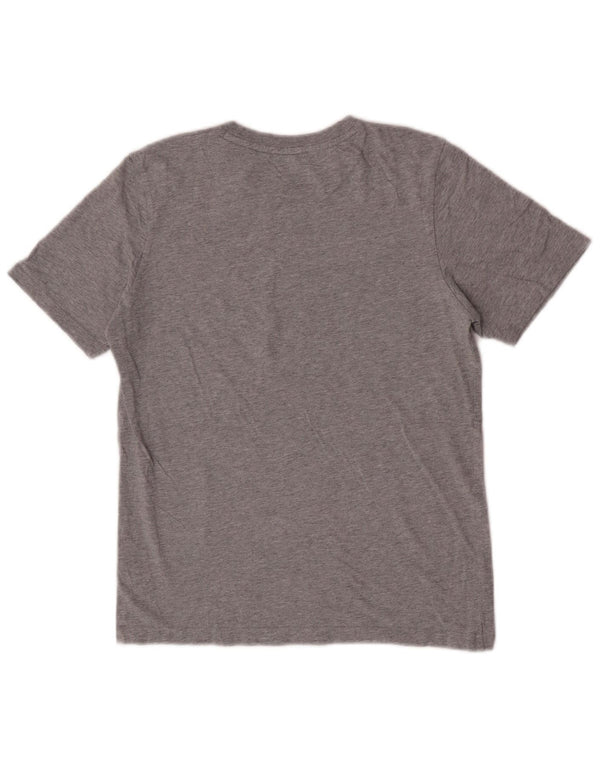 Camiseta Adidas Menino Graphic Top 13-14 Anos Cinza Algodão
