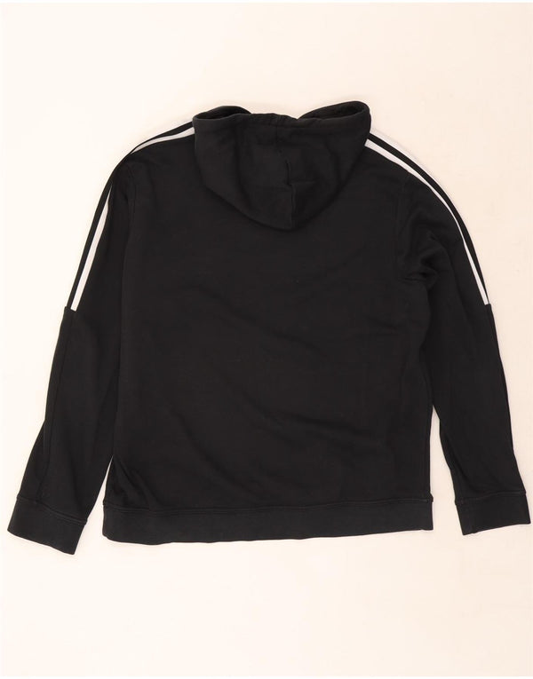 Adidas Mens Hoodie Jumper XL Algodão Preto