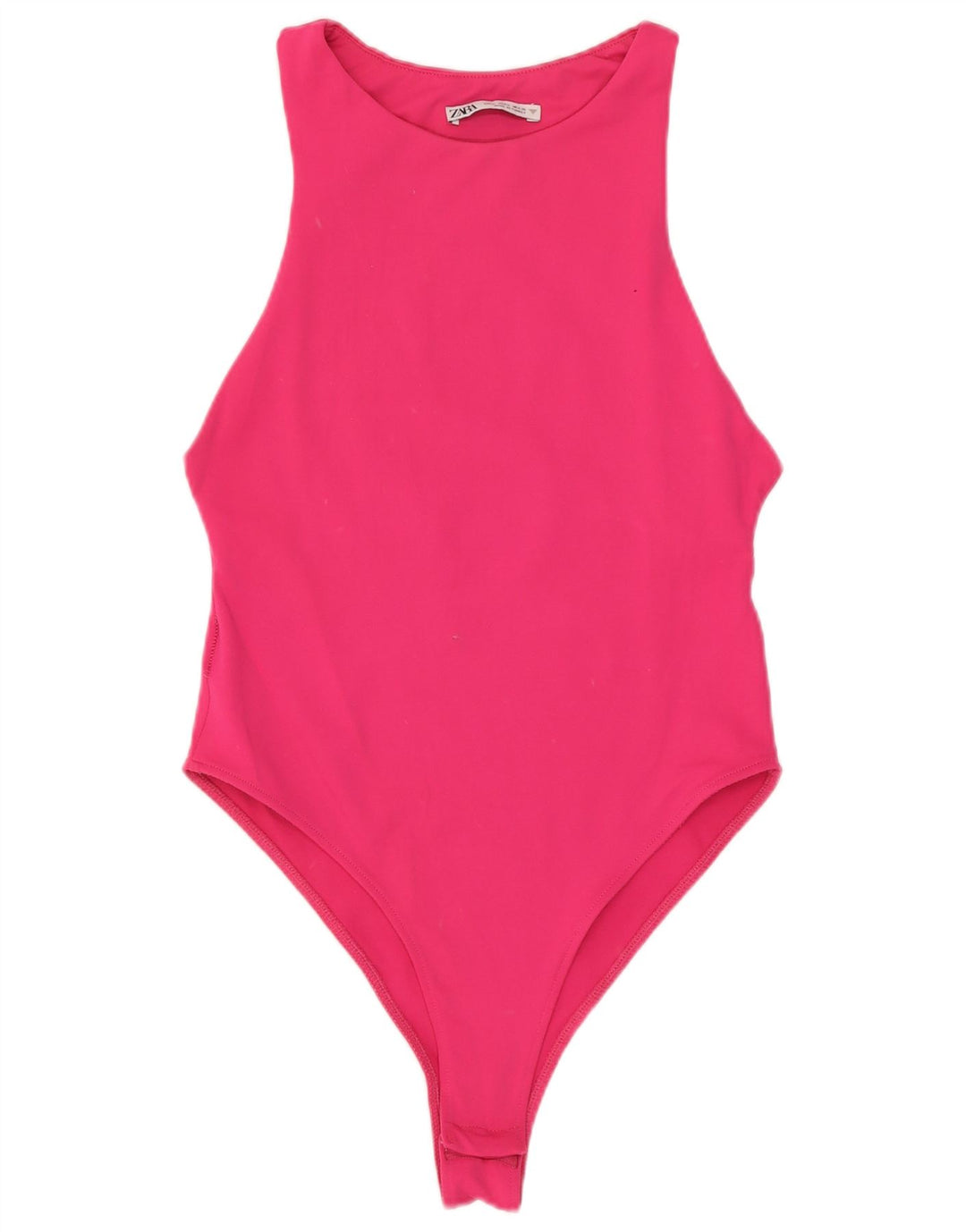 Macacão feminino sem mangas Zara UK 8 pequeno rosa
