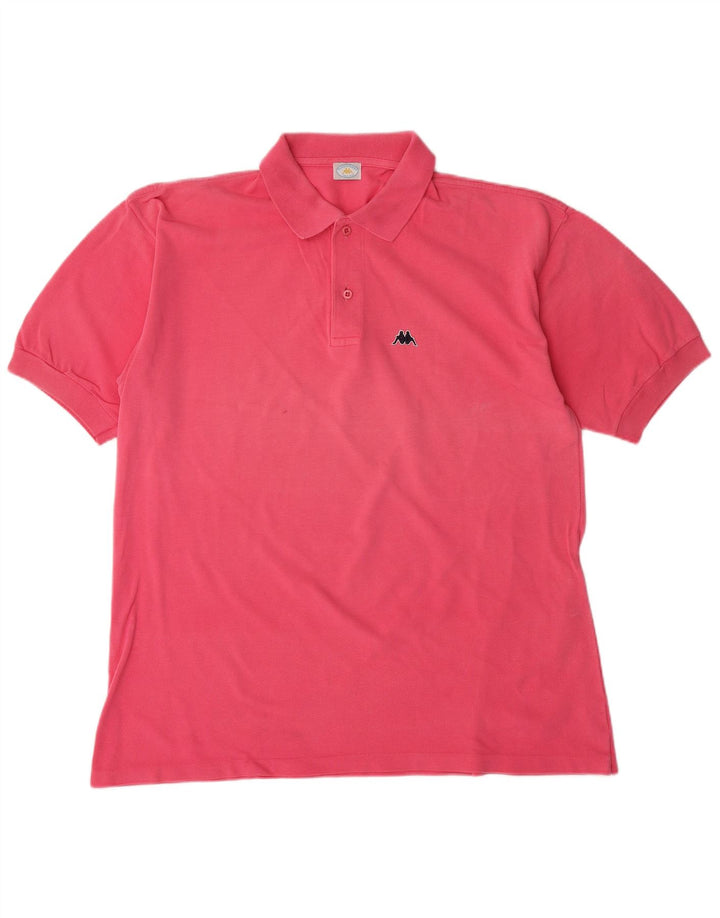 Camisa polo masculina KAPPA XL rosa