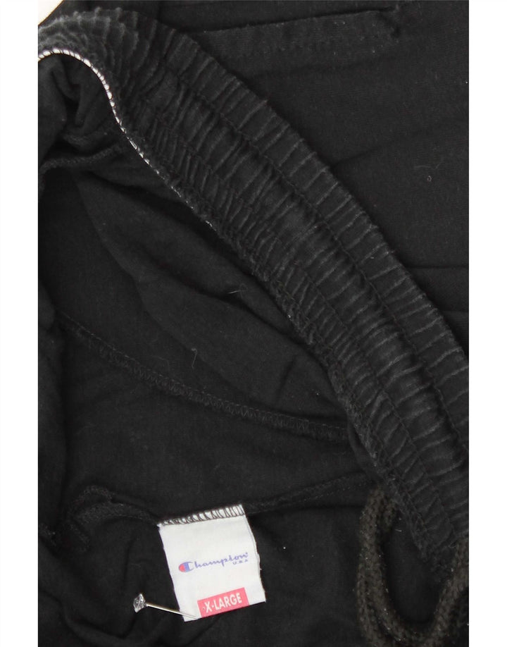 Calça de treino masculina Champion XL algodão preto