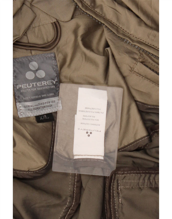 Jaqueta bomber feminina PEUTEREY UK 20 2XL poliéster verde