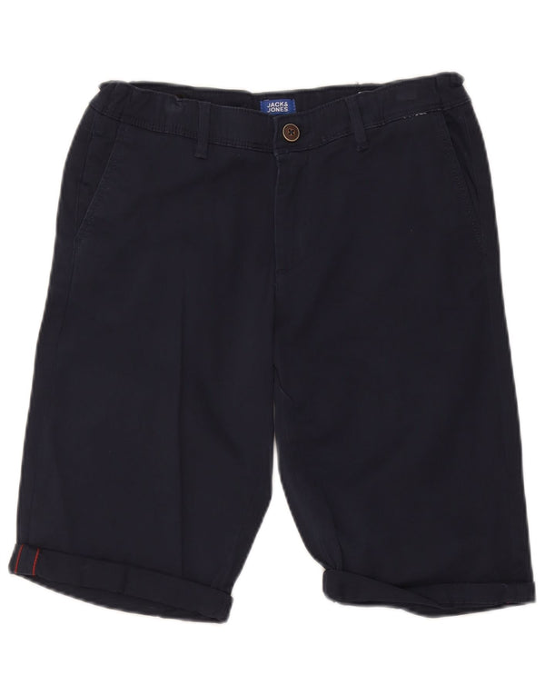 Shorts Chino masculino Jack & Jones 15-16 anos W32 algodão azul marinho