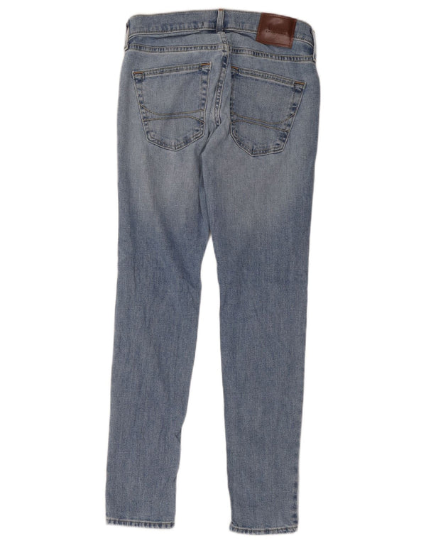 Hollister Mens Jeans Skinny W28 L30 Azul Algodão