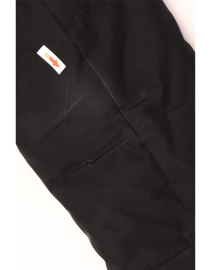 Jaqueta acolchoada com capuz masculina Tommy Hilfiger Reino Unido 40 grande poliéster preto