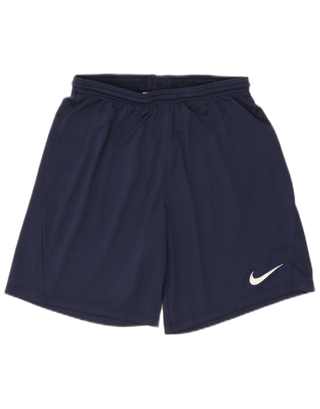 Shorts esportivos masculinos NIKE Dri Fit Slim Fit grande poliéster azul marinho