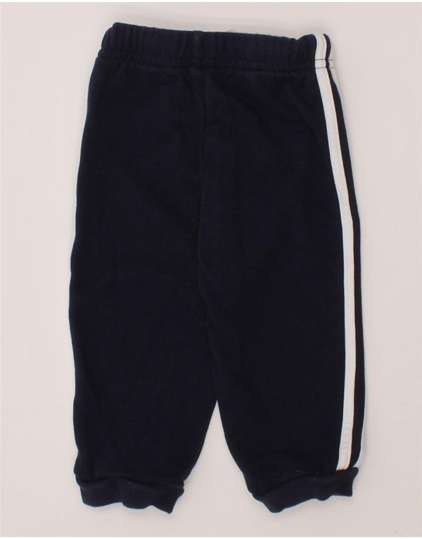 ADIDAS Baby Boys Joggers Calças de treino 6-9 meses Azul marinho Algodão