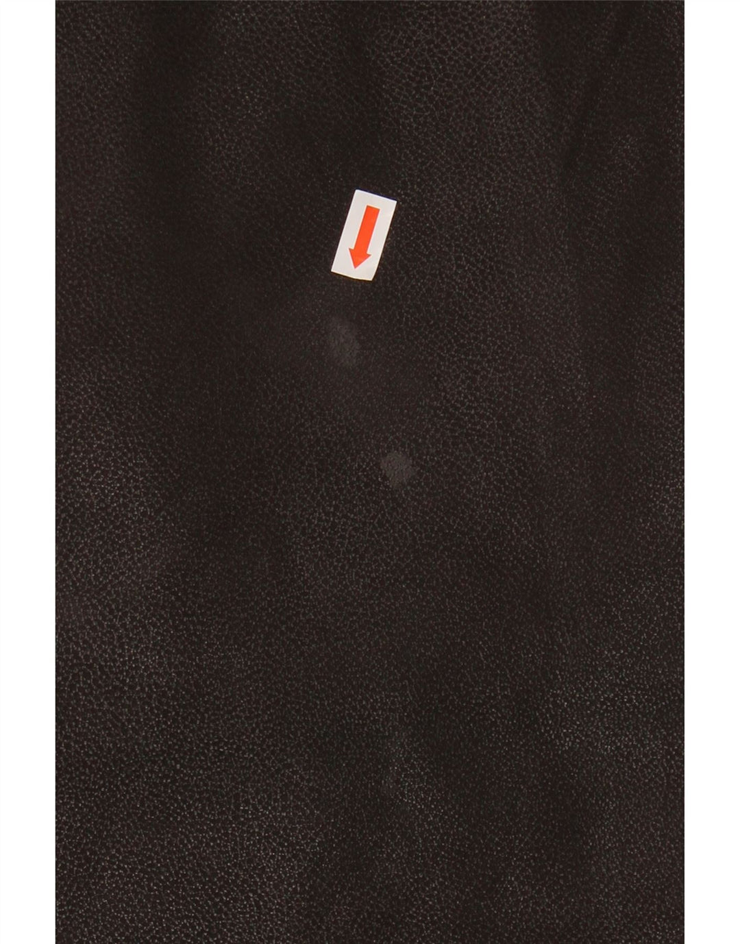Colete de couro masculino C&A UK 40 grande couro marrom