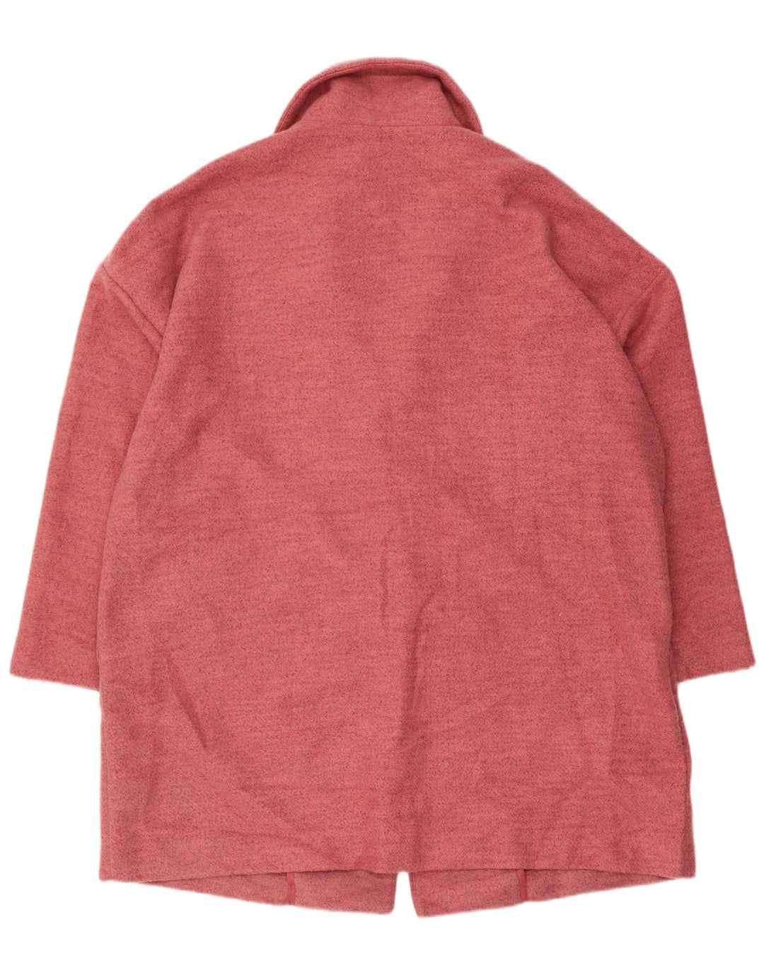 Sobretudo aberto oversized feminino Marks & Spencer Reino Unido 20 2XL poliéster rosa