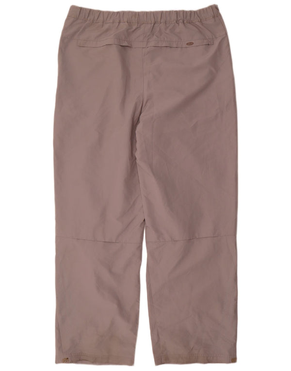 Adidas Mens Straight Chino Calças XL W40 L32 Cinza Poliéster
