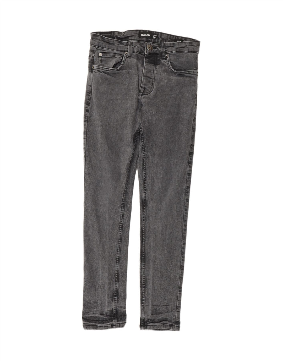 BENCH Masculino Slim Jeans W30 L32 Algodão Cinza