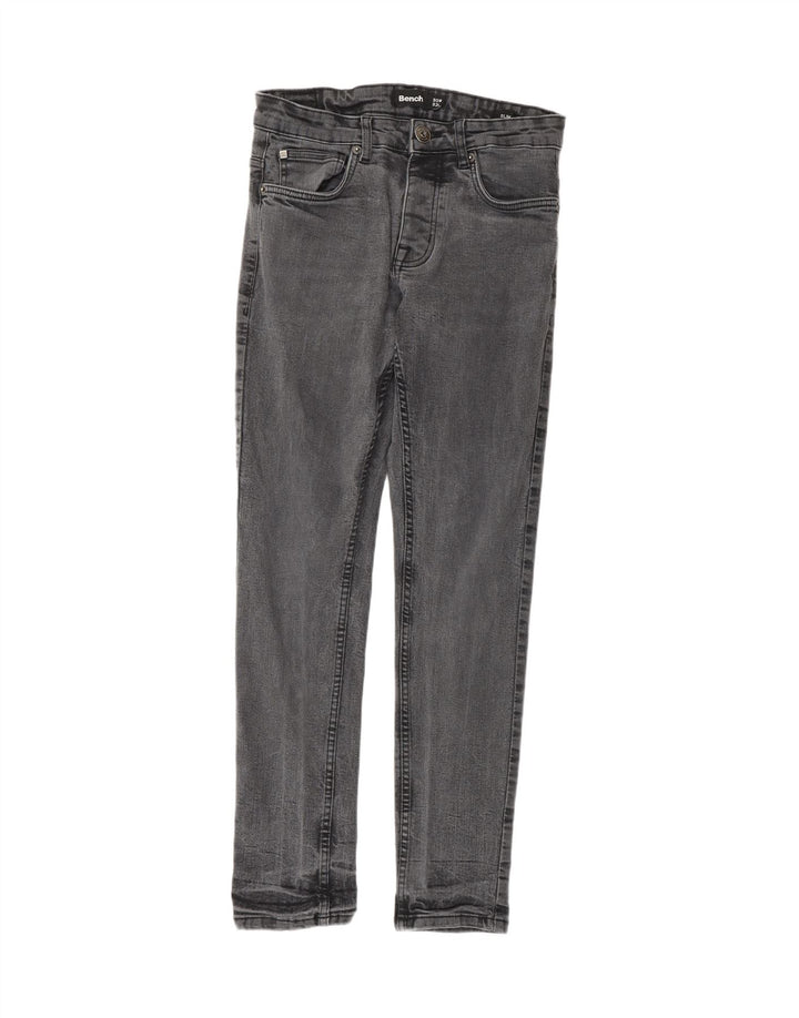 BENCH Masculino Slim Jeans W30 L32 Algodão Cinza