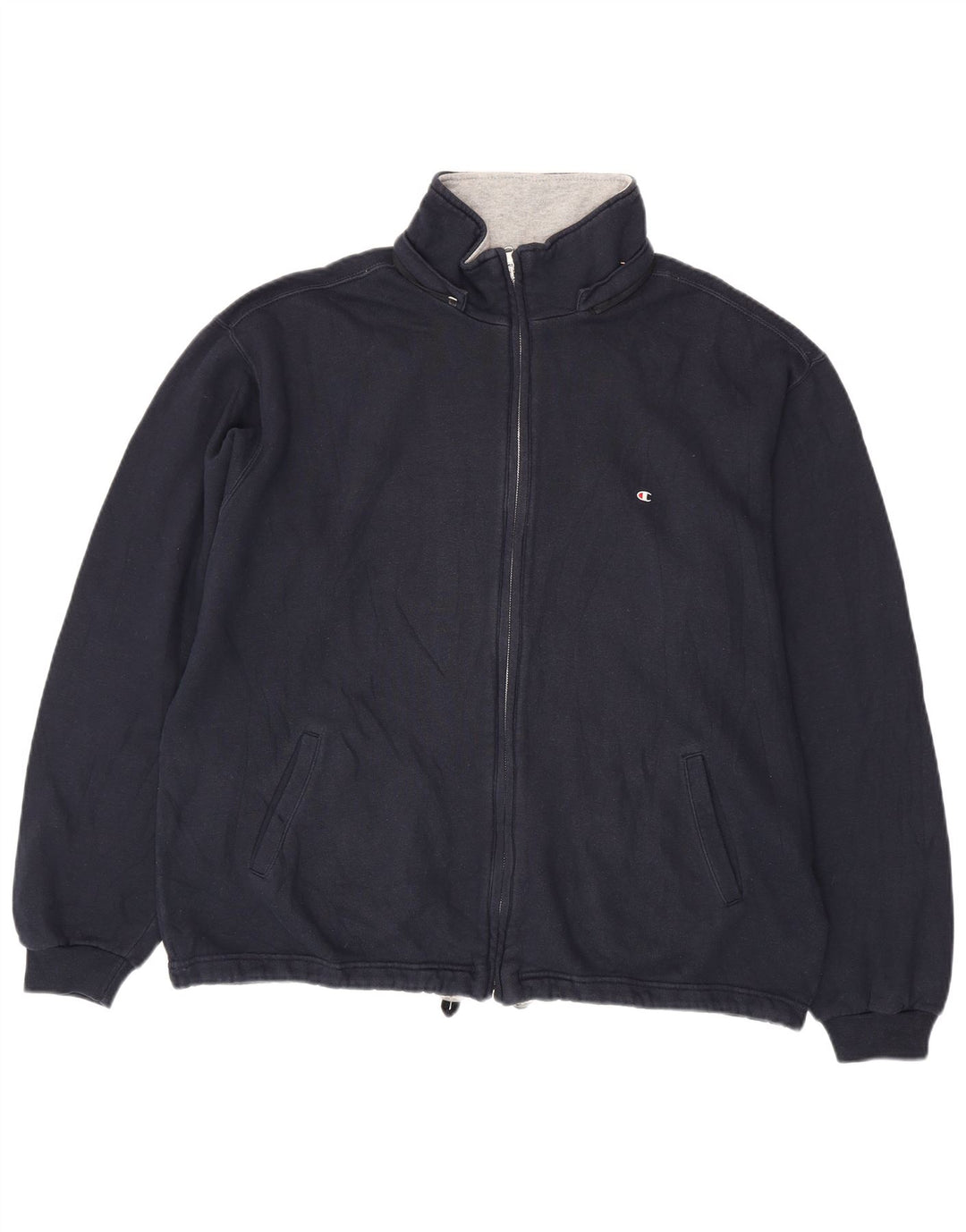 Jaqueta masculina de agasalho Champion XL azul marinho algodão