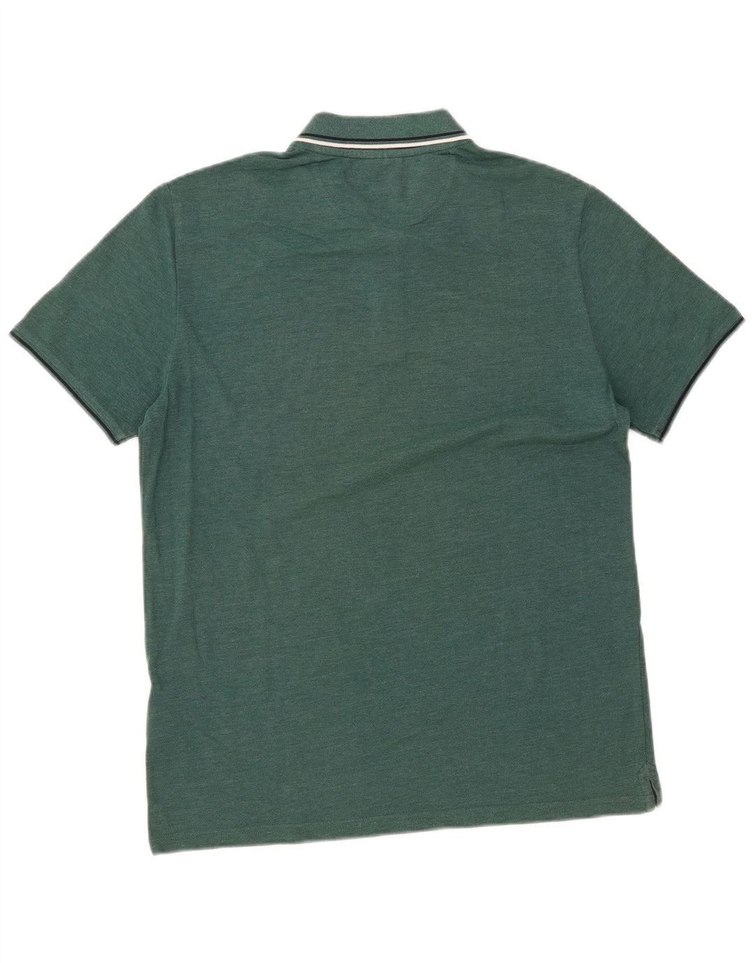 Camisa polo masculina CHAMPION grande algodão verde
