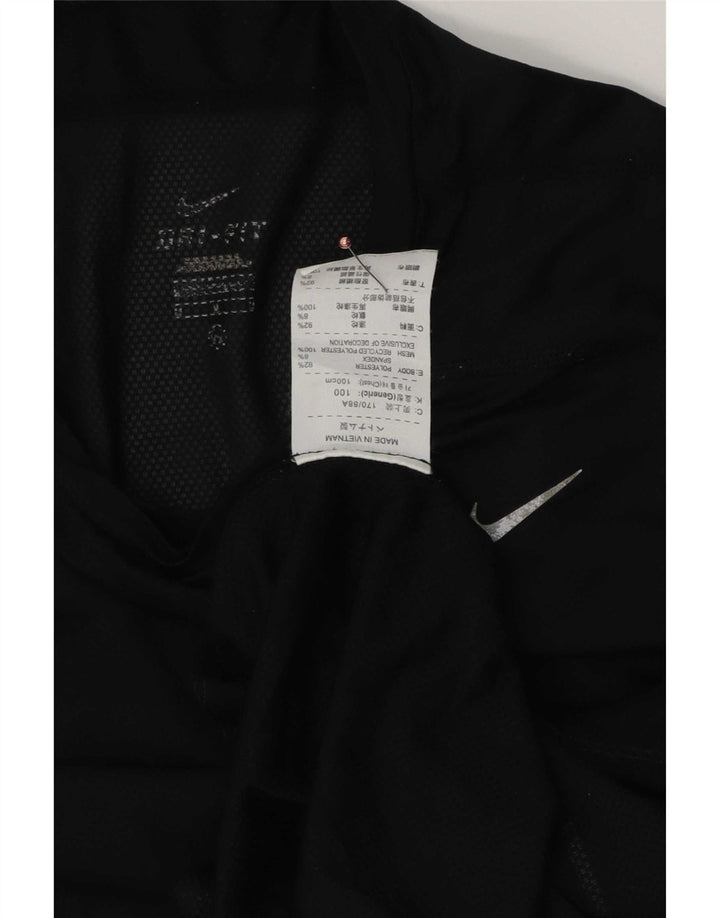 Camiseta Nike Masculina Dri Fit Top Médio Poliéster Preto
