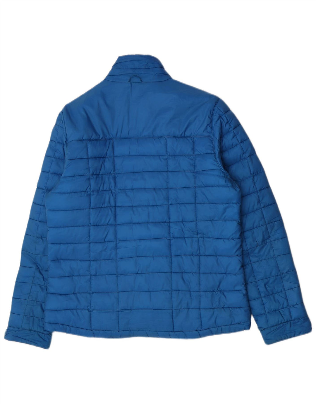 Jaqueta acolchoada masculina Jack Wolfskin Reino Unido 36/38 poliéster azul pequeno