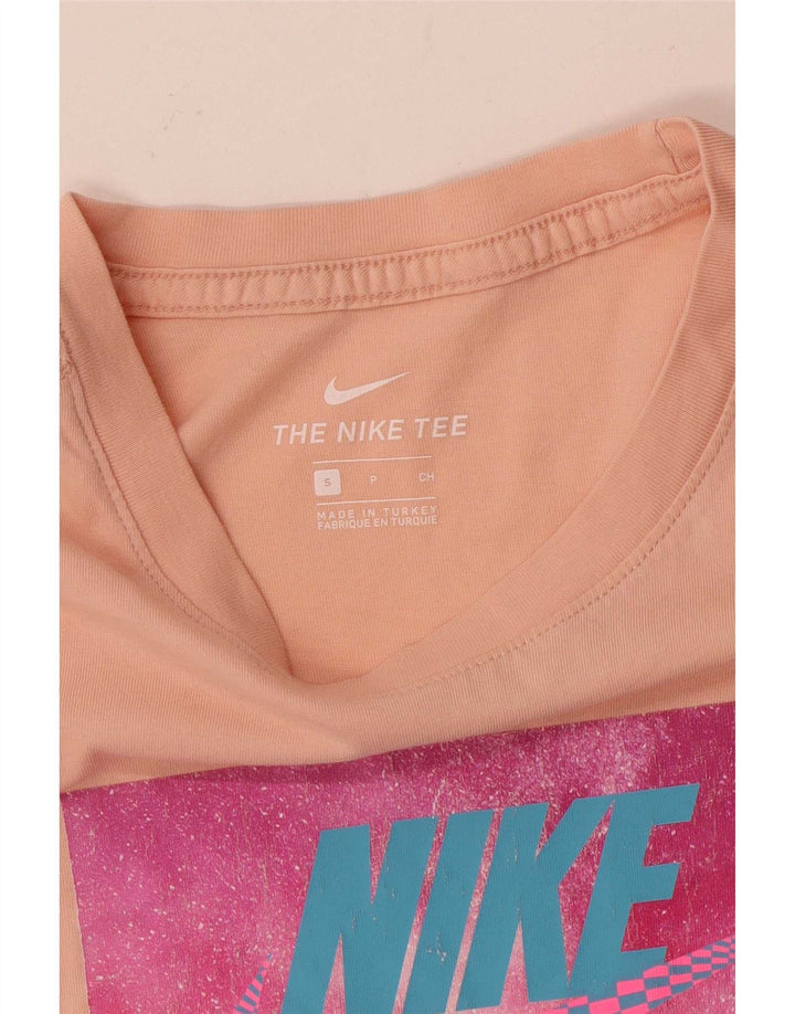 Camiseta Nike Masculina Graphic Top Pequeno Rosa