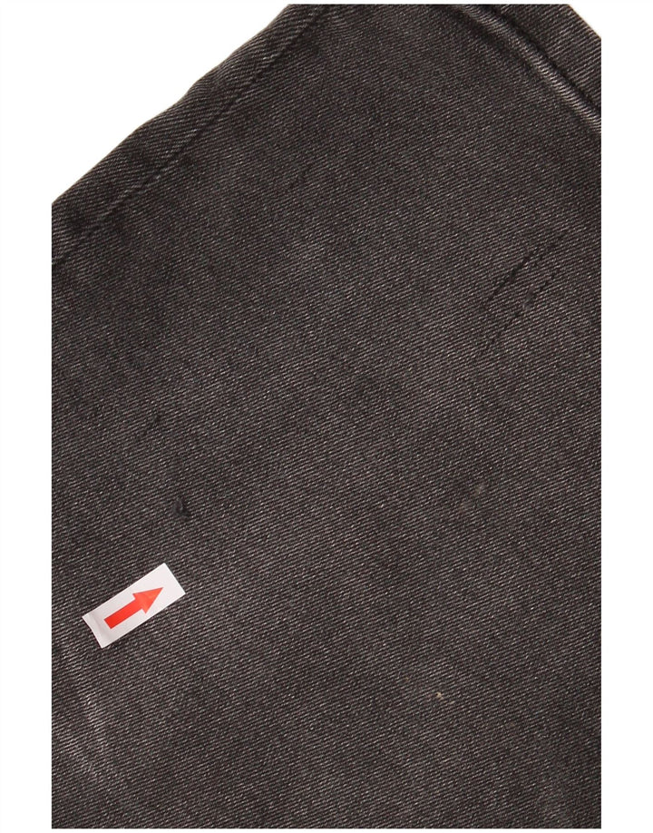 Shorts jeans masculino ZARA EU 46 XL W36 algodão cinza