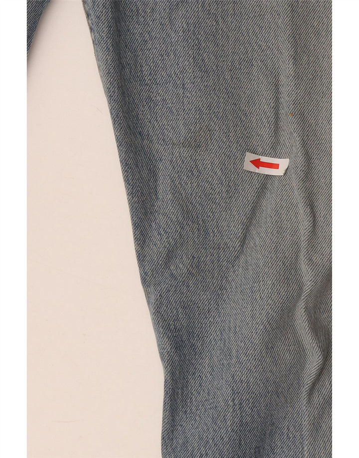 Levi's Masculino 501 Straight Jeans W32 L34 Azul Algodão