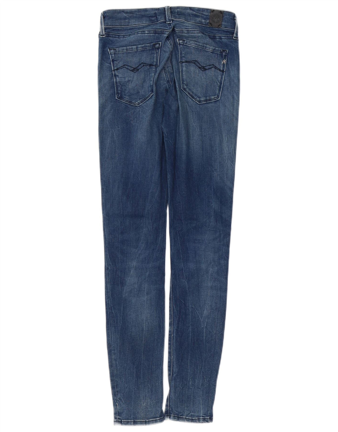 Jeans skinny feminino REPLAY W25 L29 azul marinho