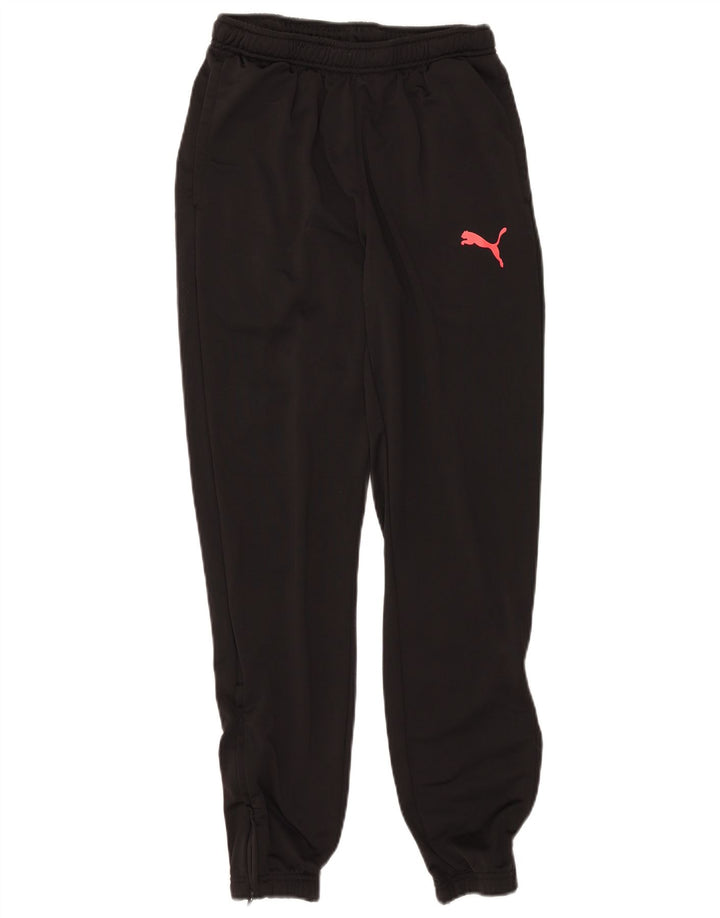 Calça de treino masculina PUMA joggers poliéster preto médio
