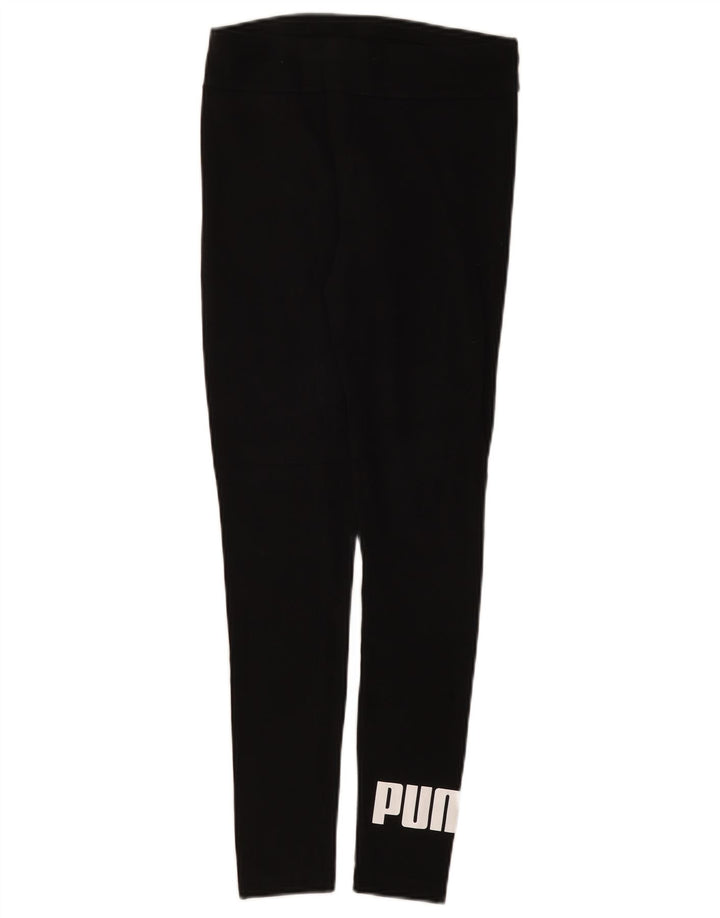 Leggings Puma Femininas UK 8 Pequenas Pretas