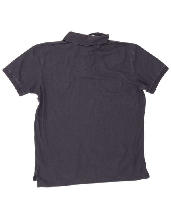 Camisa polo masculina Tommy Hilfiger Regular Fit XL azul marinho algodão