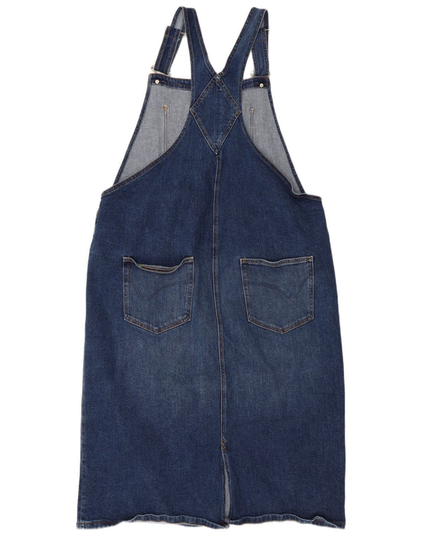 Vestido Dungaree Jeans Feminino White Stuff UK 20 2XL Algodão Azul