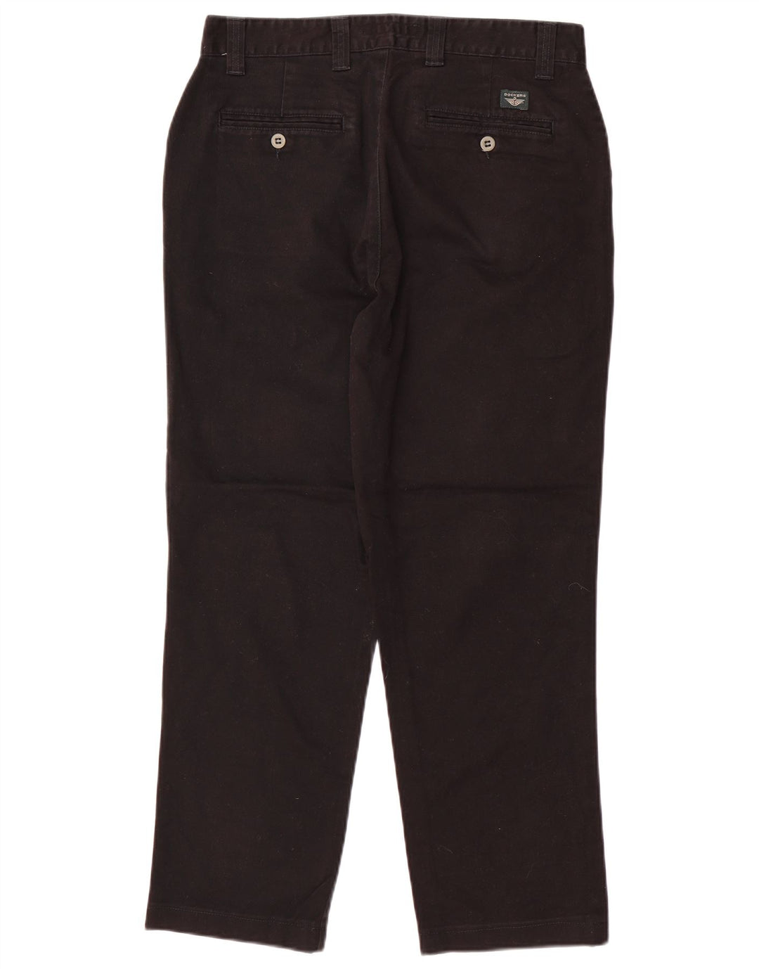 Calça Dockers masculina cáqui reta casual W33 L26 preta