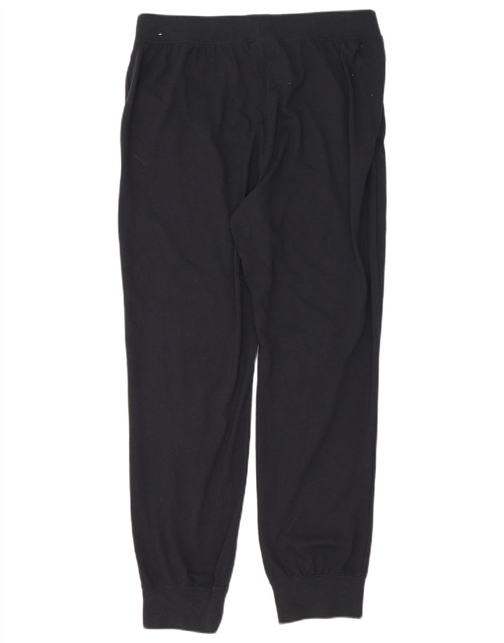 Calça de treino feminina Nike Joggers UK 14 médio preto algodão