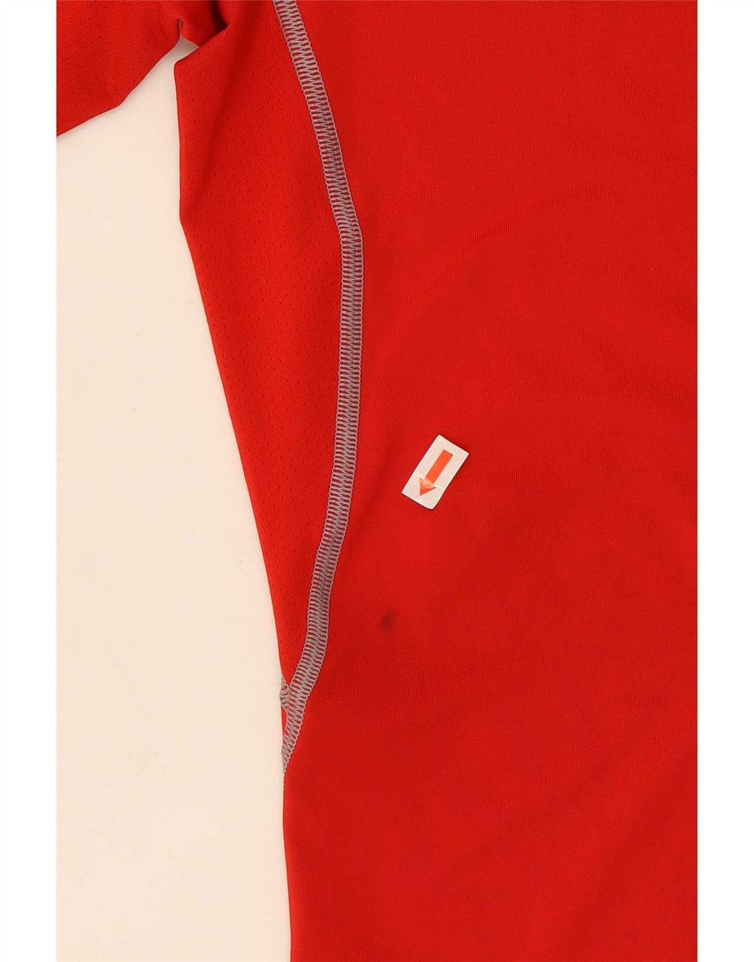 Under Armour Mens Compression T-Shirt Top Pequeno Vermelho
