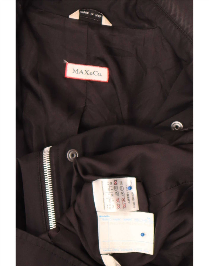 Jaqueta Bomber Feminina Max & Co. UK 6 XS Preto Poliéster