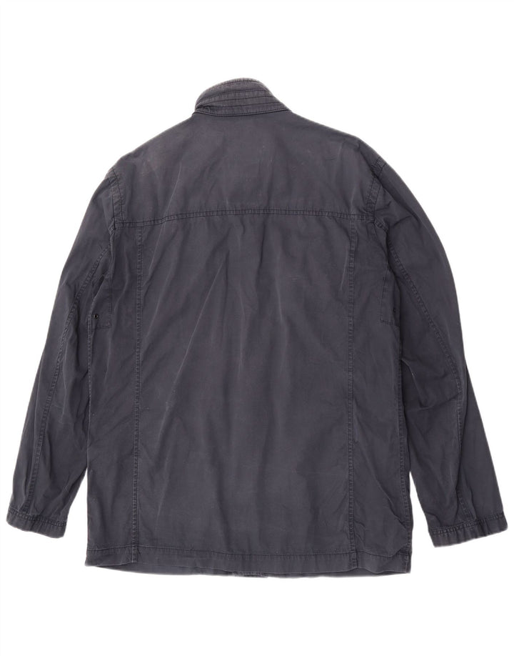 Jaqueta utilitária masculina Fay UK 42 XL azul marinho