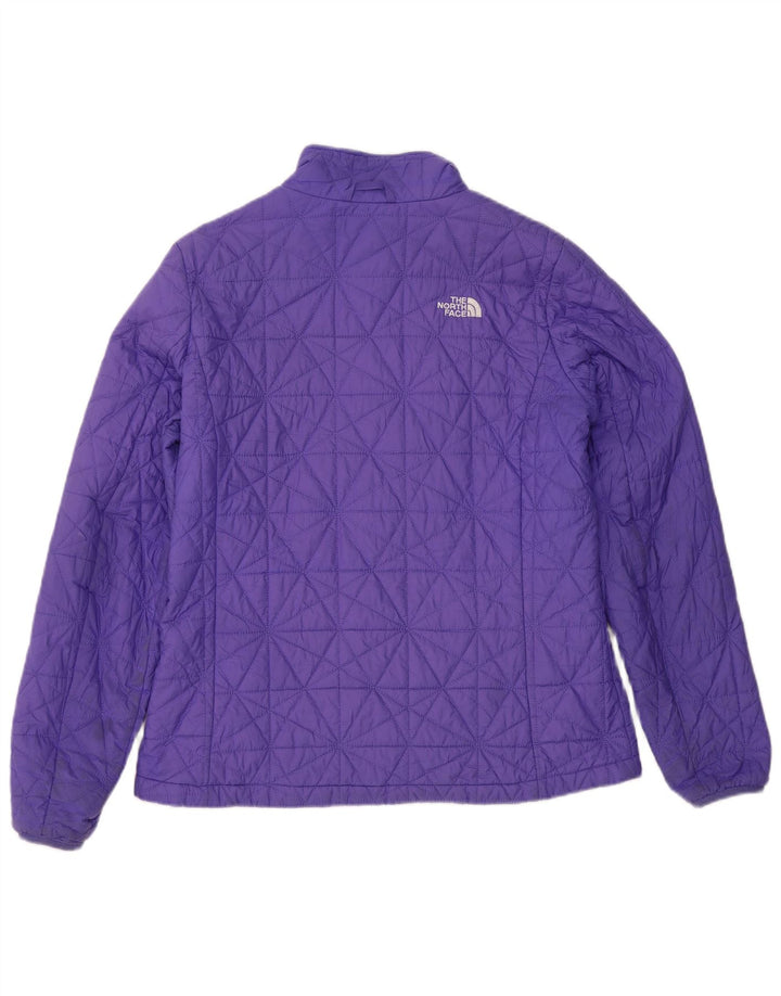 Jaqueta acolchoada feminina The North Face Reino Unido 16 grande nylon roxo