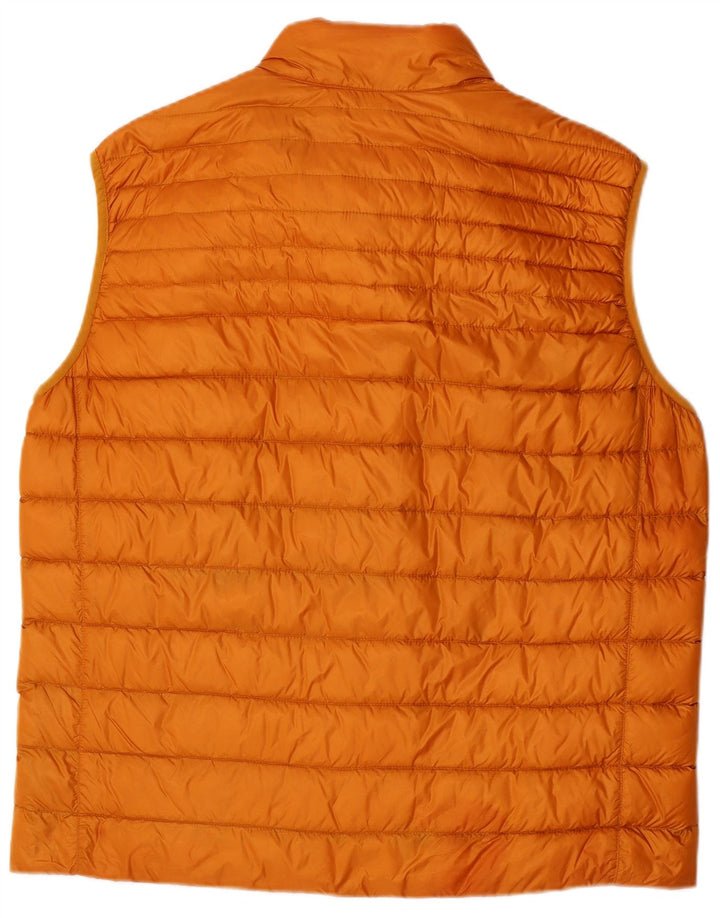 Colete acolchoado masculino Marlboro Classics UK 44 2XL poliamida marrom