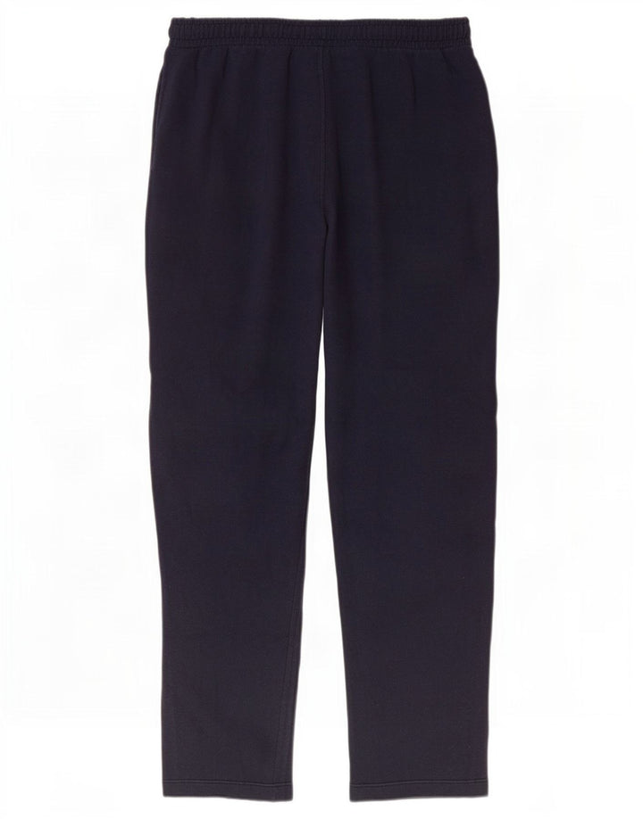 Calça de treino masculina Champion pequena azul marinho algodão