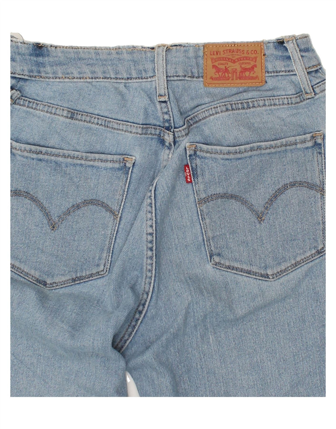 LEVI'S Womens Skinny Jeans W30 L32 Blue Cotton Vintage Levi's and Second-Hand Levi's from Messina Hembry 