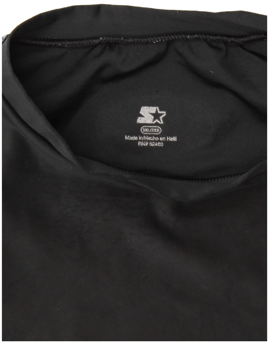 Camiseta masculina Starter Top 3XL preta