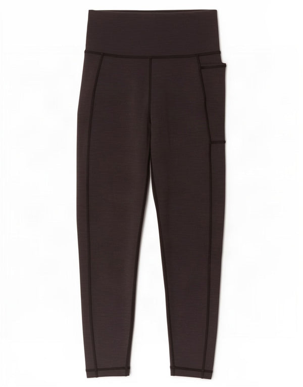 Leggings femininas suadas Betty UK 8 poliéster cinza pequeno