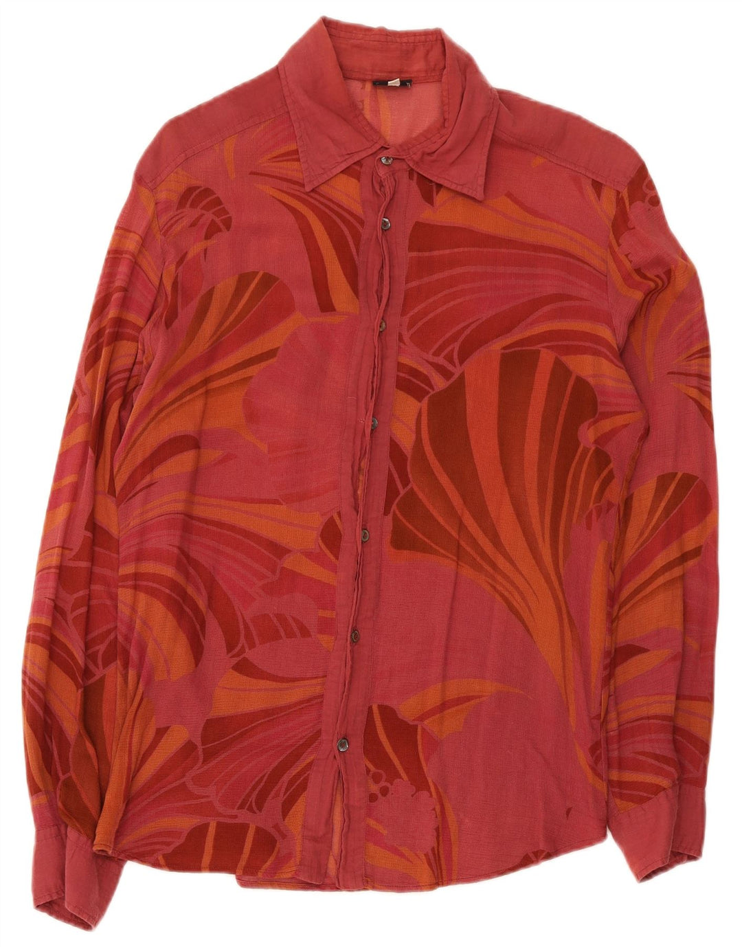 Camisa masculina Dolce & Gabbana IT 48 Médio Vermelho Floral
