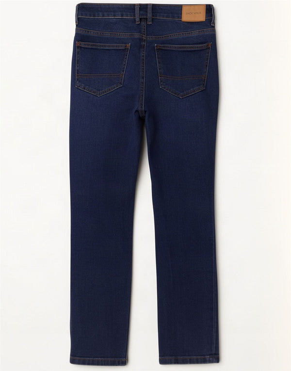 Jack Wills Mens Straight Jeans W28 L27 Azul Algodão