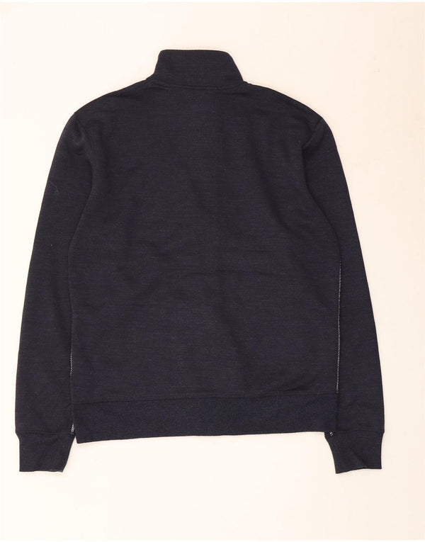 Superdry Mens Graphic Tracksuit Top Jacket XL azul marinho poliéster manchado