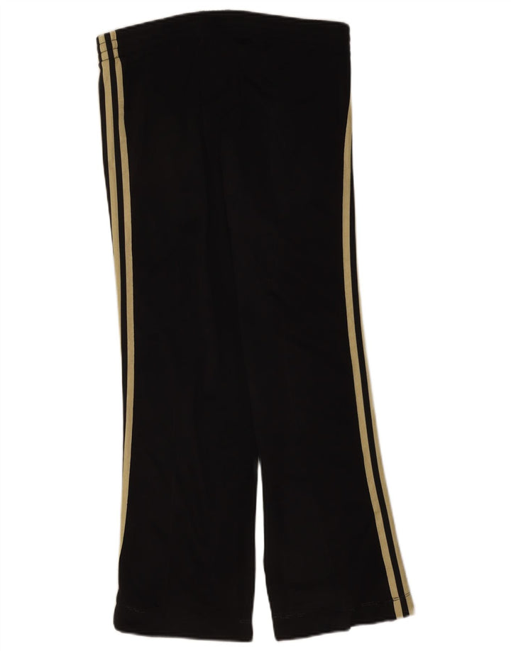 Calça de treino feminina Adidas EU 36 pequena preta poliéster