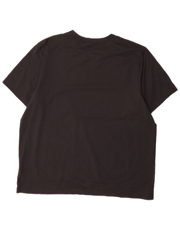 Camiseta masculina Nike Dri Fit Top 2XL poliéster preto