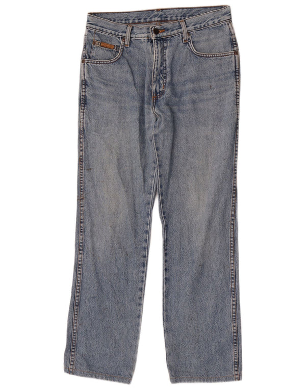 Wrangler Masculino Texas Straight Jeans W31 L29 Azul Algodão