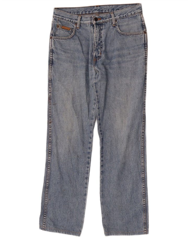 Wrangler Masculino Texas Straight Jeans W31 L29 Azul Algodão